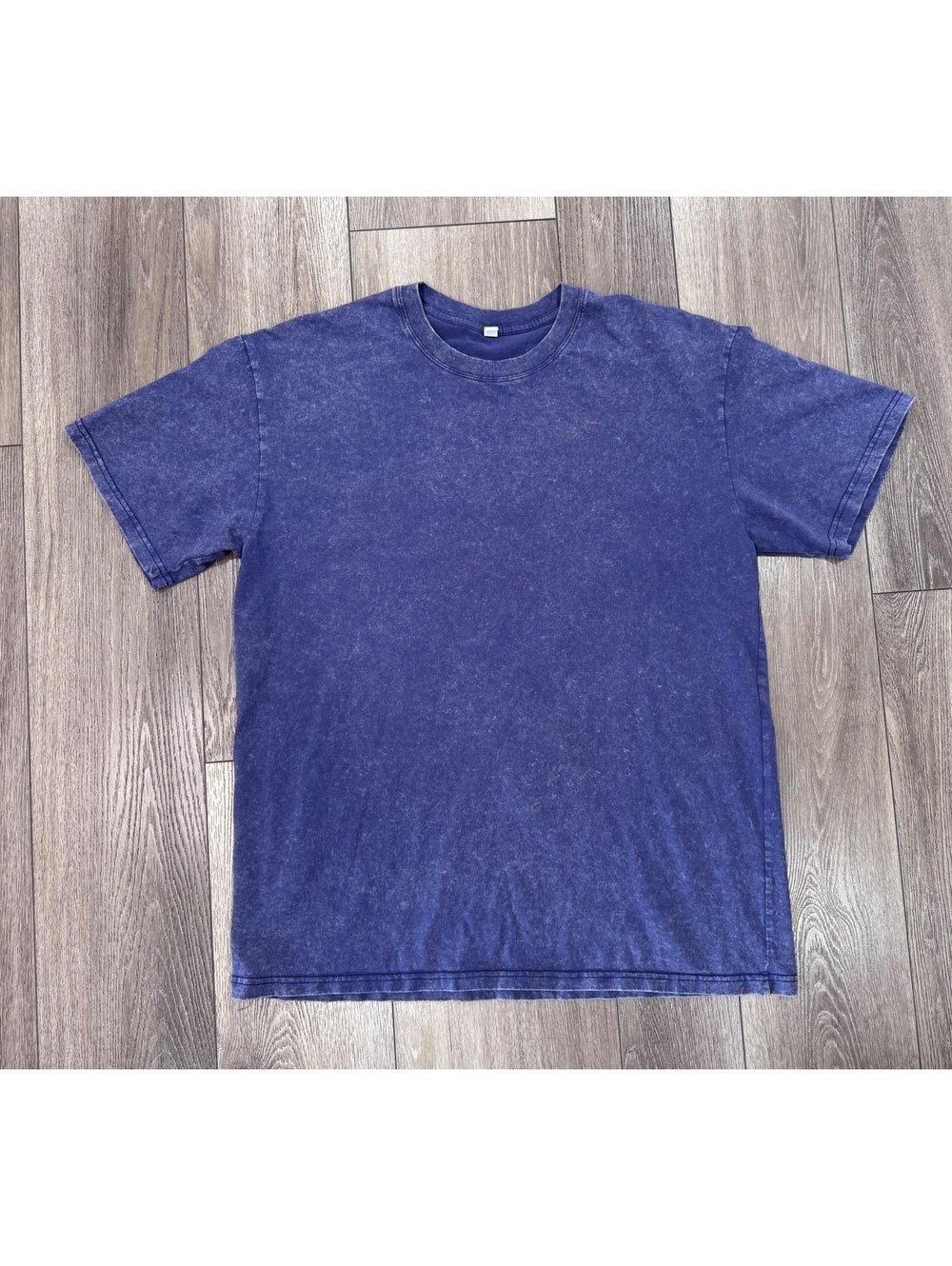 Purple Graphic Print Casual T-Shirt Size L